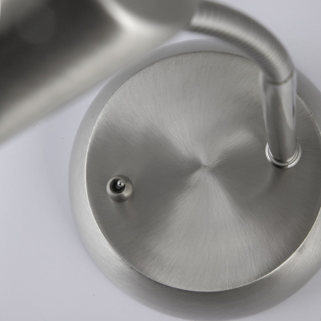 Sobremesa Tenor AJP/Alemar 10920: medidas detalladas.  Elegante diseño en níquel satinado, interruptor ON/OFF integrado. Envío rápido y garantía AJP/Alemar.  Compra en LuzGuru.
