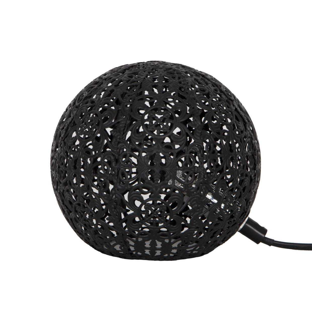 Sobremesa TICAM Negra 28W G-9 AJP/Alemar (Ref. 11391) - Dimensiones detalladas. LuzGuru.com
