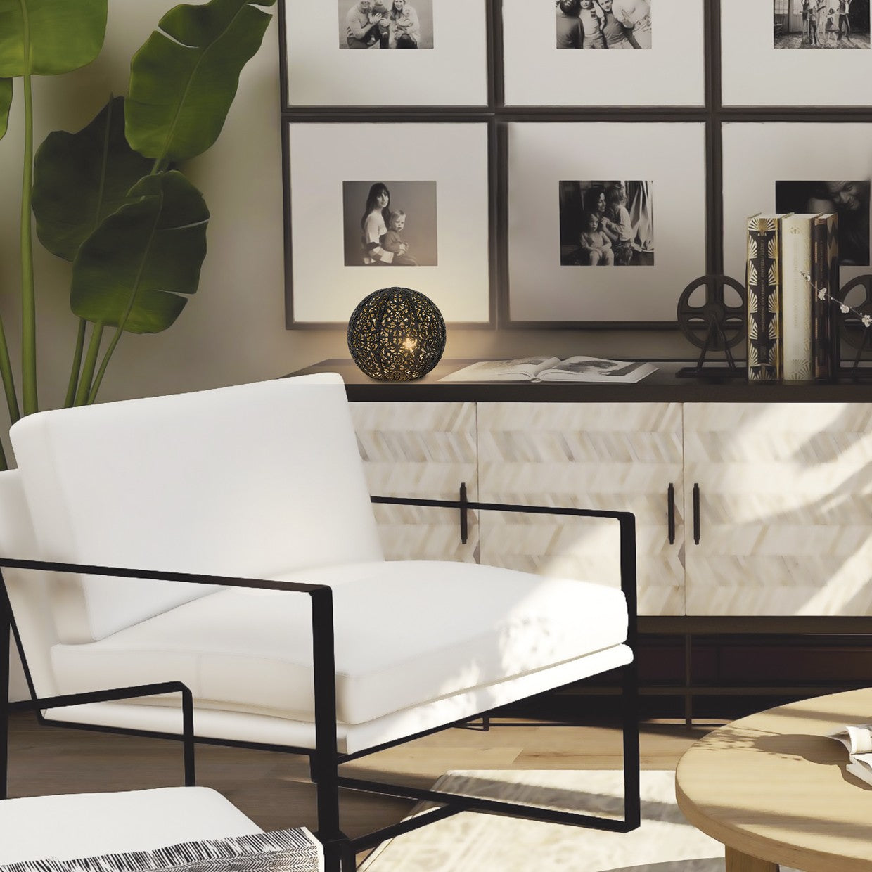 Sobremesa TICAM Negra 28W G-9 AJP/Alemar (Ref. 11391): Dimensiones detalladas. Elegancia y modernidad para tu hogar.  Compra en luzguru.com
