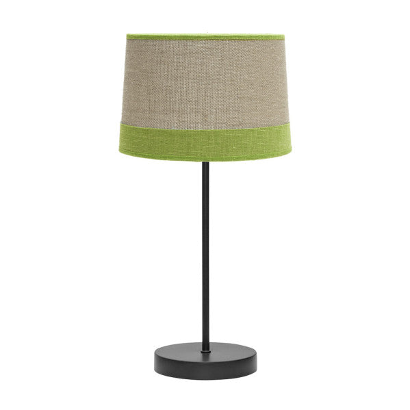 Sobremesa Tietar Saco/Verde E14 de Fabrilamp, diseño moderno y elegante para iluminar tu hogar. Compra en luzguru.com