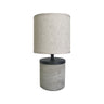 Sobremesa Tirol Gris 1 x 40W E-14 - AJP / Alemar - 11648 - luzguru.com