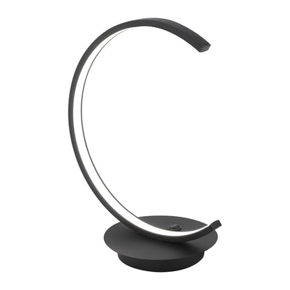 Sobremesa LED AJP / Alemar Uber Negra Mate 8W 760LM 4000K - luzguru.com