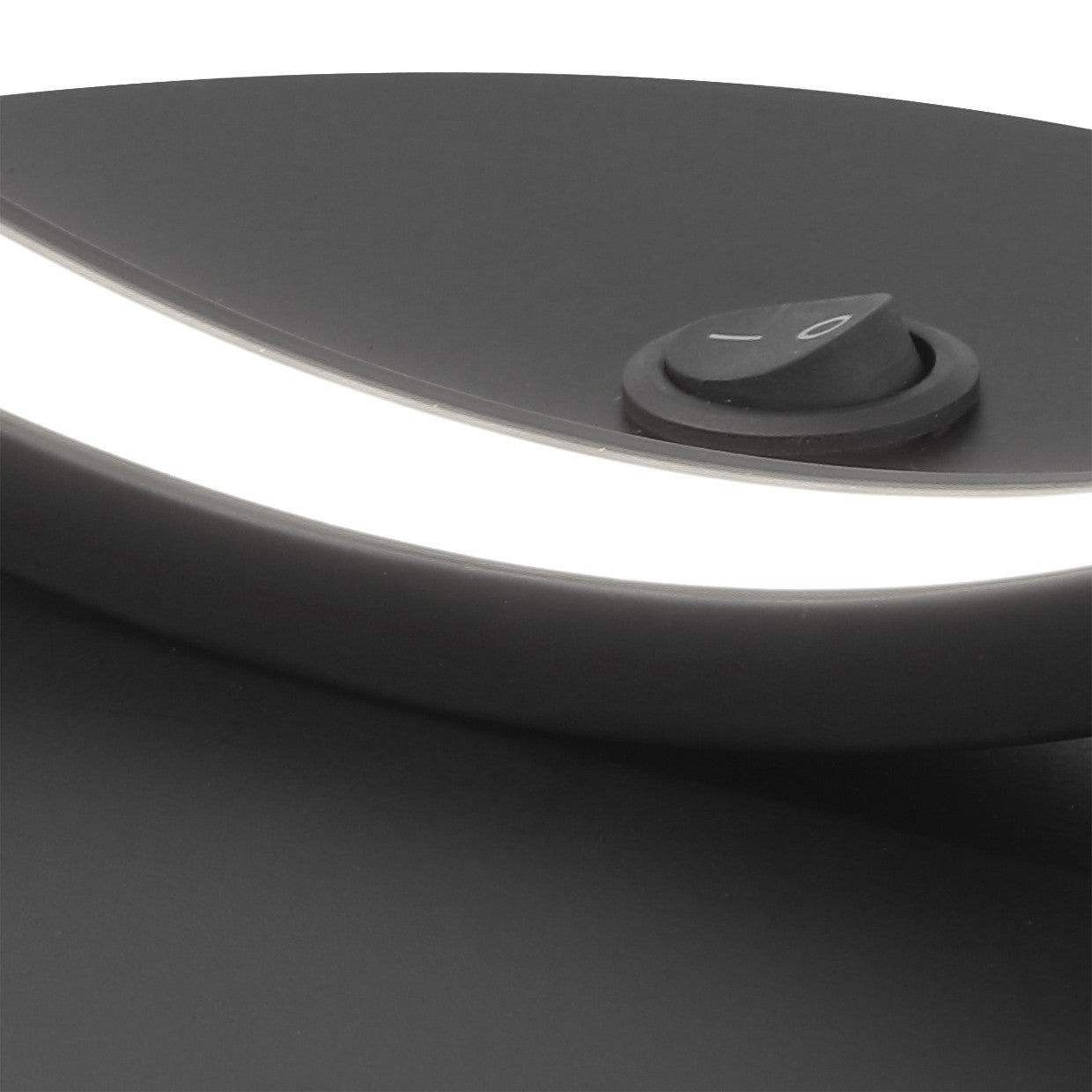 Sobremesa LED AJP/Alemar Uber Negra Mate 8W (Ref. 60424): Dimensiones detalladas. Iluminación moderna, eficiente y elegante para tu hogar.  Compra ahora en luzguru.com
