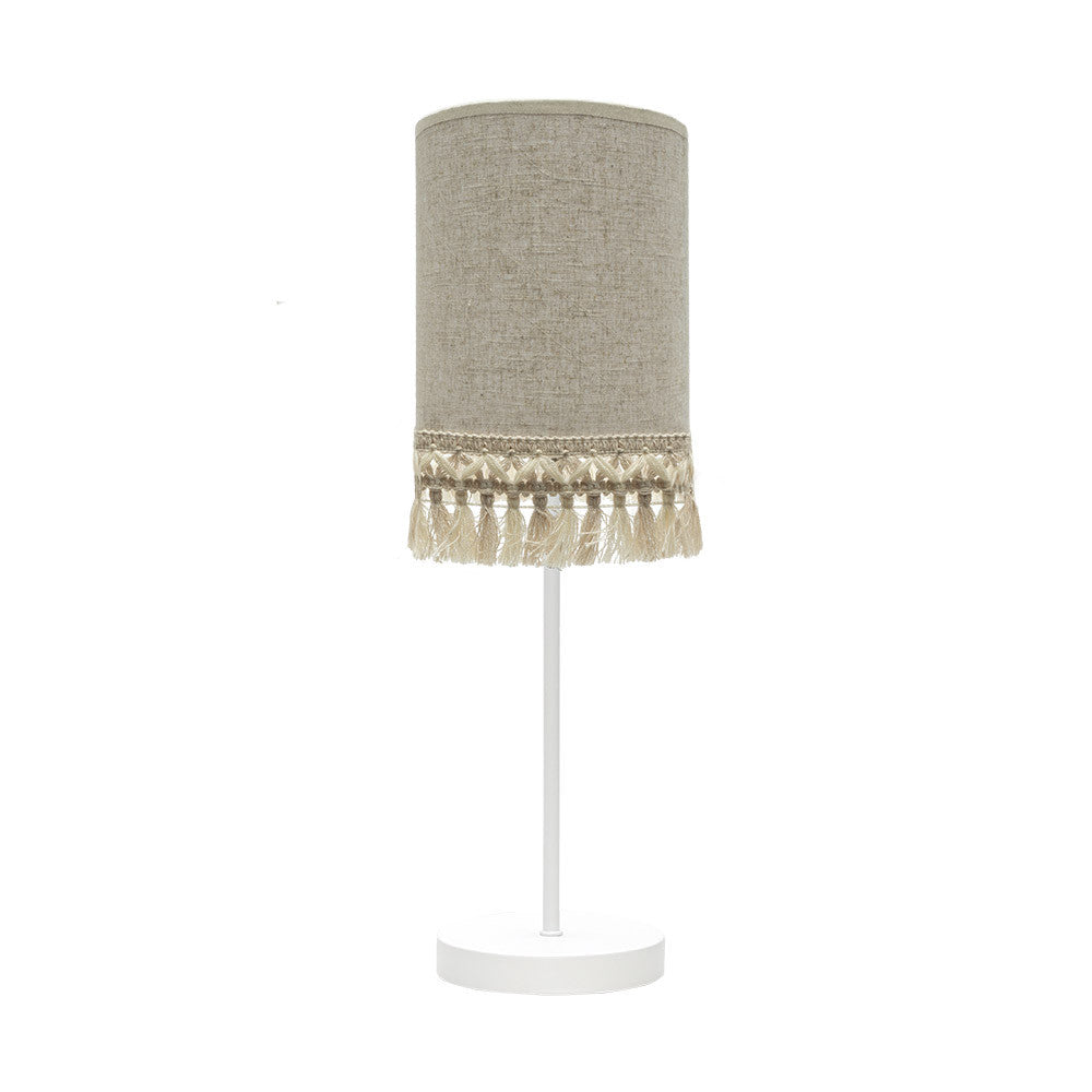 Lámpara Sobremesa Vera de Fabrilamp / Abrila en color Blanco/Beis, SKU 186471001