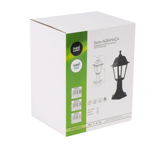 Aplique de Pared Exterior Albahaca 1xE27 Blanco IP44 Fabrilamp - imagen 2 | Fabrilamp / Abrila