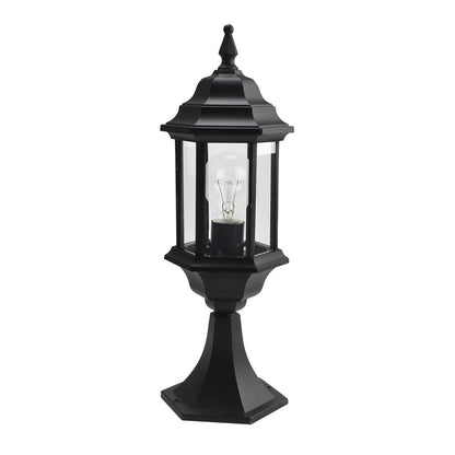 Sobremuro Pollux Exterior Negro Fabrilamp / Abrila 149471009 para jardín