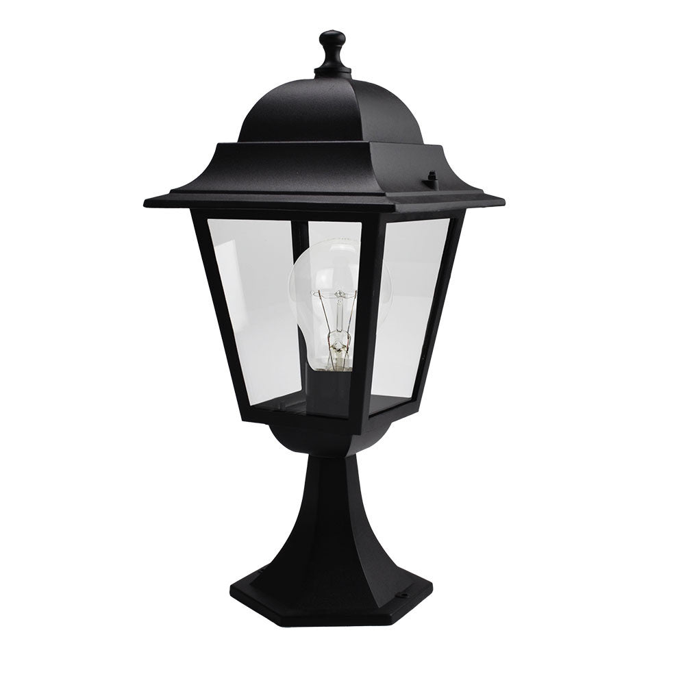 Sobremuro Spica Clásico Negro Fabrilamp / Abrila 149271009 para exterior