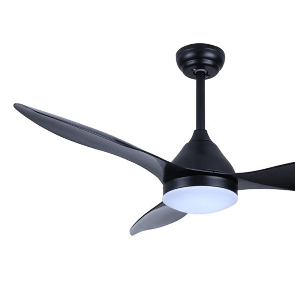 Ventilador Stel fabricado en ABS color Negro, con detalles en PVC