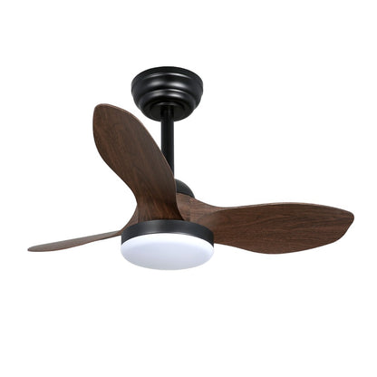 Ventilador de Techo LED Silencioso CristalRecord Stel Mini S 85-915-20-188