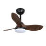 Ventilador de Techo LED Silencioso CristalRecord Stel Mini S 85-915-20-188