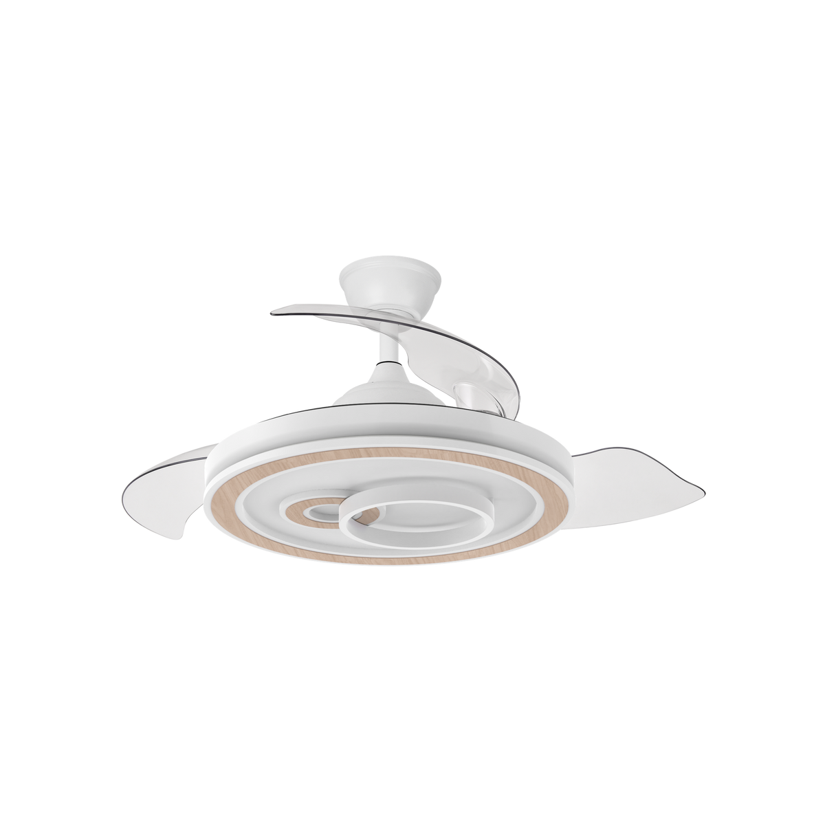 Ventilador de Techo Sultan 107 cm Aspas Retráctiles con LED Fabrilamp - vista principal | Fabrilamp / Abrila · Ref. 242491368