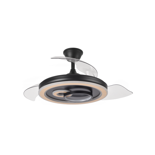 Ventilador de Techo Sultan 107 cm Aspas Retráctiles con LED Fabrilamp - vista principal | Fabrilamp / Abrila · Ref. 242491388