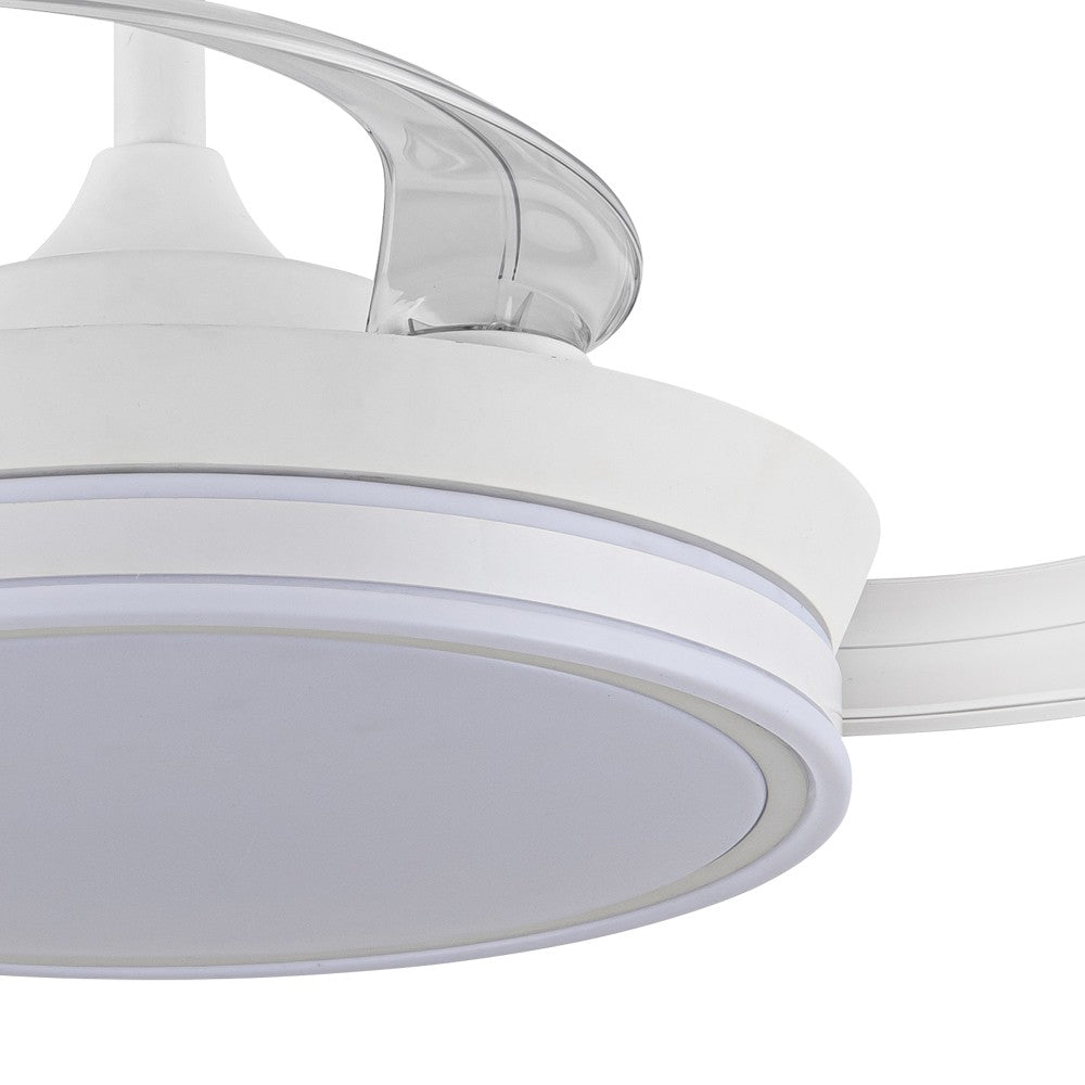 Moderno ventilador de techo silencioso ideal para dormitorios