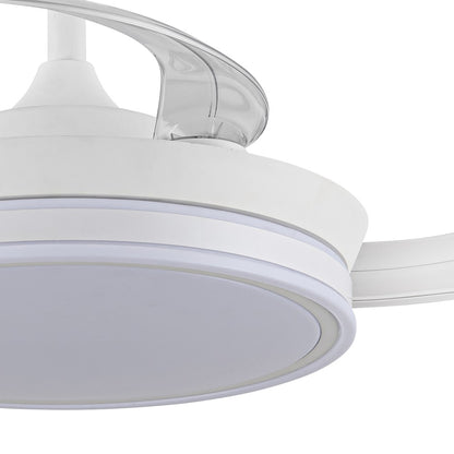 Moderno ventilador de techo silencioso ideal para dormitorios