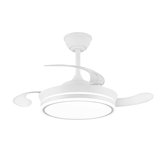 Supereco Mini Ventilador de Techo LED CristalRecord 85-069-36-000