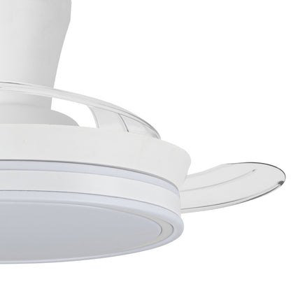 Ventilador silencioso y moderno ideal para dormitorios pequeños