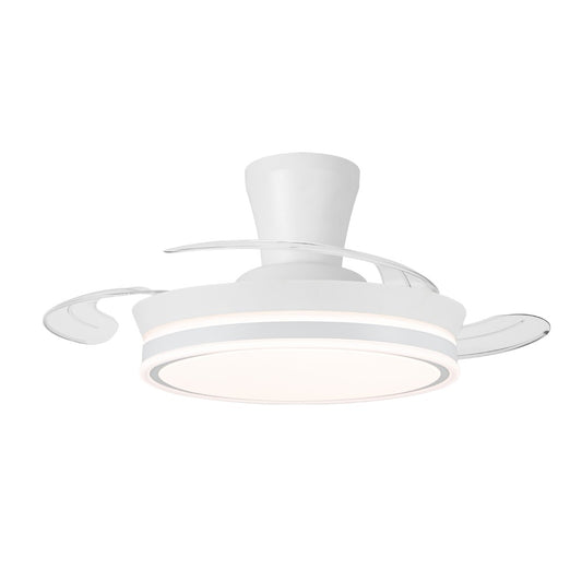 Supereco Long Mini Ventilador de Techo LED CristalRecord 85-069-09-000