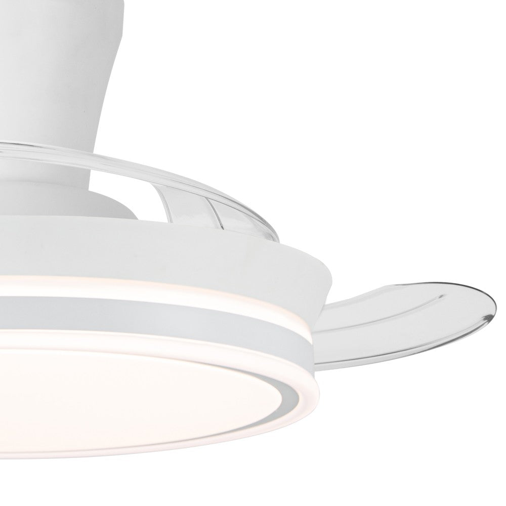 Ventilador de techo LED con temperatura de color ajustable (3000-6000K)