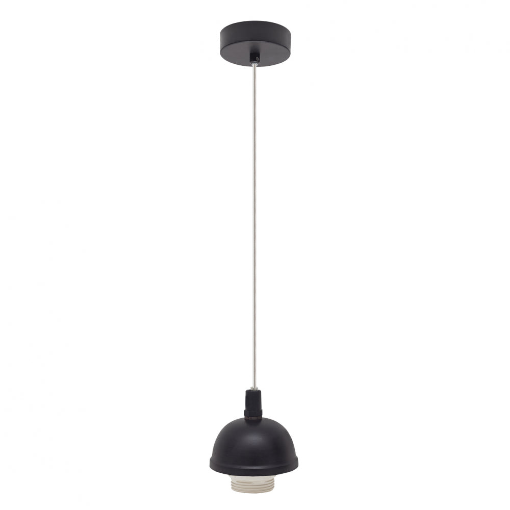 Colgante semiluminaria marrón Fabrilamp / Abrila 99.PL-2001MARRON