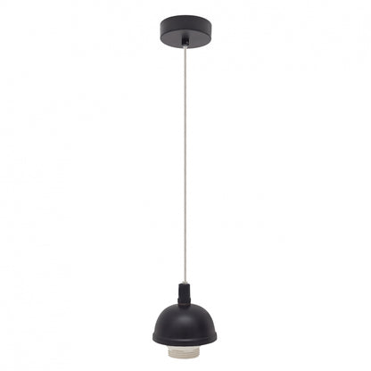 Colgante semiluminaria marrón Fabrilamp / Abrila 99.PL-2001MARRON