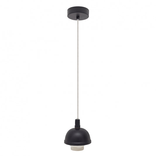 Colgante semiluminaria marrón Fabrilamp / Abrila 99.PL-2001MARRON