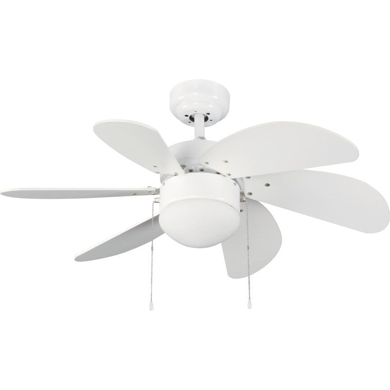Ventilador de techo blanco Tabit CristalRecord 85-790-06-100