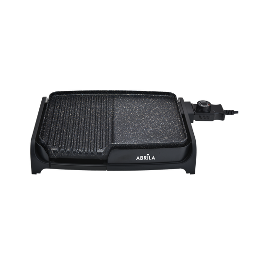 Plancha de Asar y Grill Eléctrica Takao 1600 W Negro Cerámico Fabrilamp - vista principal | Fabrilamp / Abrila · Ref. 273019169