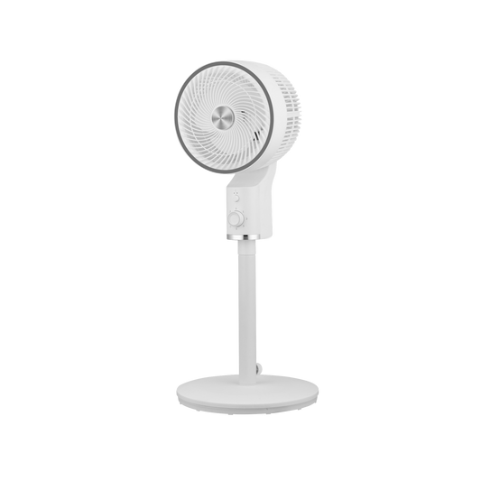 Ventilador de Pie Talamo 50W 3 Velocidades Blanco y Cromo Fabrilamp - vista principal | Fabrilamp / Abrila · Ref. 236741065