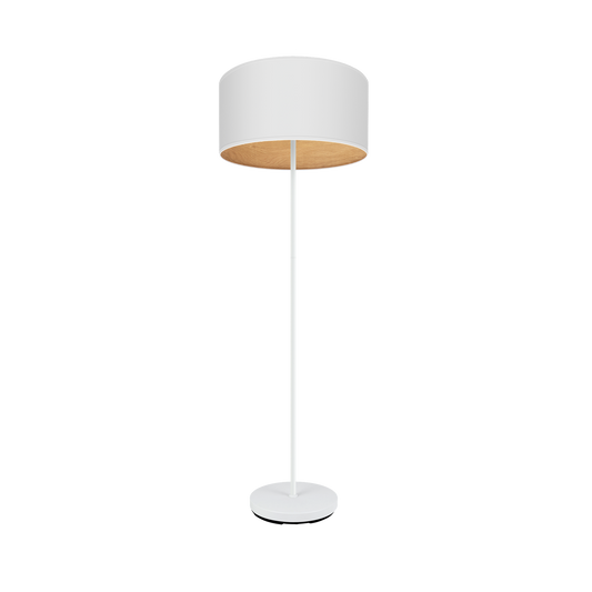 Pie Salón moderno Tania Blanco / Madera Clara – vista principal · Ref. 188341001