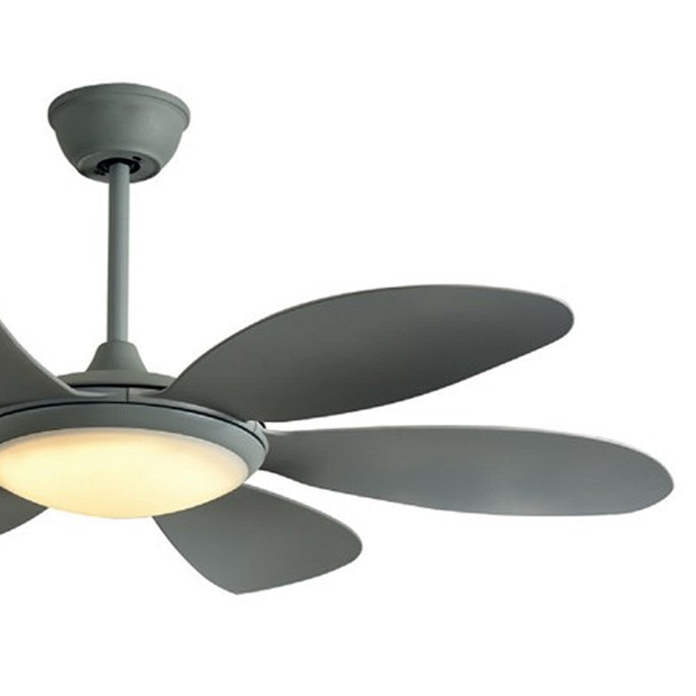 Ventilador de Techo Tanik Gris con Luz LED 24W CCT y Motor DC CristalRecord - imagen 2 | CristalRecord