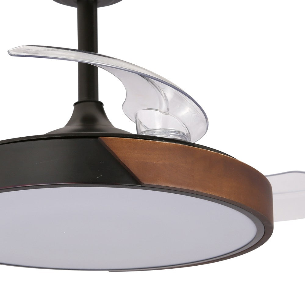 Ventilador de techo LED con flujo de aire máximo de 5580 m³/hr