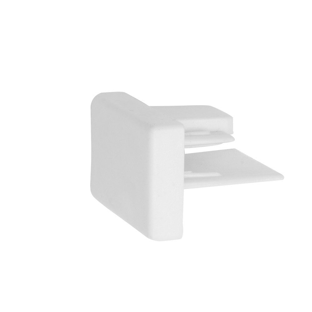 Tapa Cierre Carril Focos Blanco Fabrilamp / Abrila Pindal 1443TAPACIERRE-BL