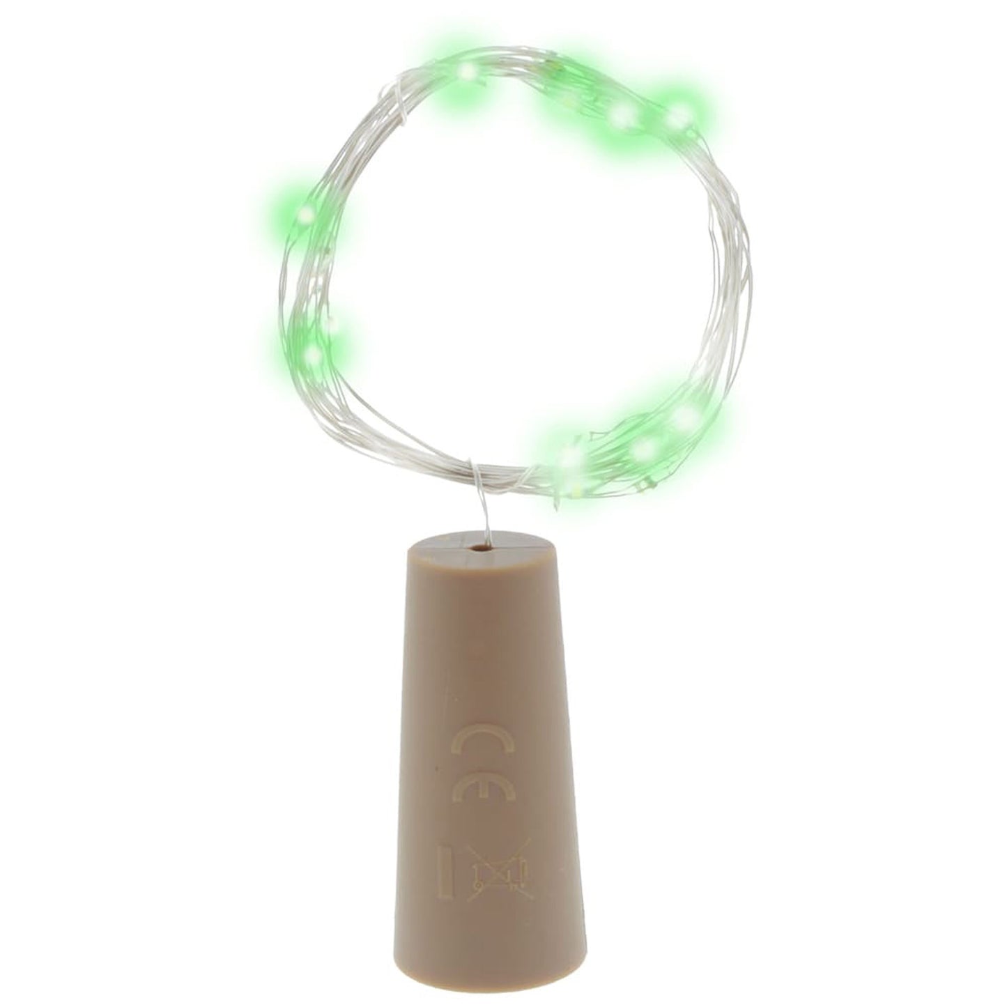 Tira LED Decorativa Tapón Botella Verde CristalRecord 18-300-03-160
