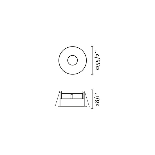 Led Integrado 4400 – vista 2 · Ref. 44001