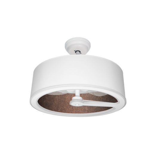 Ventilador de Techo Tatiana Blanco / Óxido – vista principal · Ref. 189191317