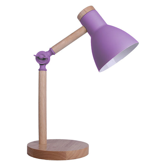 Flexo de Bombilla Teacher Púrpura – vista principal · Ref. W-1119
