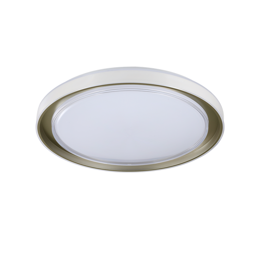 Plafón Moderno LED Tengri Blanco / Plata – vista principal · Ref. 244184014