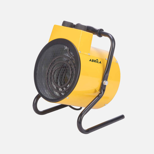 Termoventilador Industrial Divity 2000W Amarillo Fabrilamp - Vista frontal principal en fondo blanco | LuzGurú