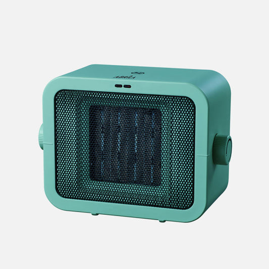 Termoventilador Cerámico Coleman 1800 W Azul Fabrilamp - Vista frontal principal en fondo blanco | LuzGurú