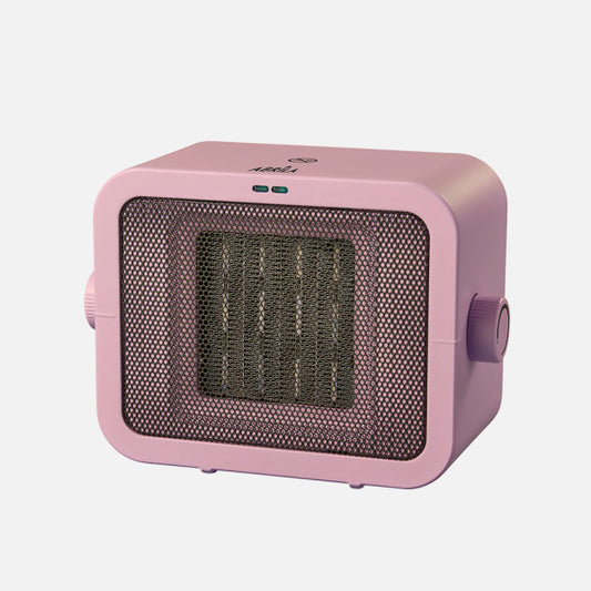 Termoventilador Cerámico Coleman 1800 W Rosa con Termostato Fabrilamp - Vista frontal principal en fondo blanco | LuzGurú