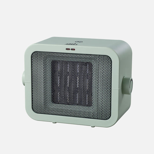 Termoventilador Cerámico Coleman 1800 W Verde Fabrilamp - Vista frontal principal en fondo blanco | LuzGurú