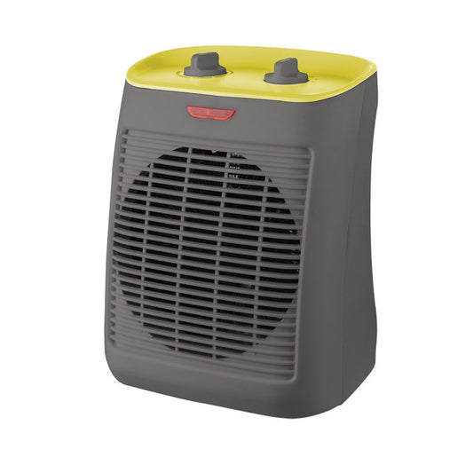 Termoventilador Portátil Taray 2000W Gris y Amarillo Fabrilamp - vista principal | Fabrilamp / Abrila