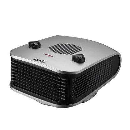 Termoventilador Ardor 2000W Plata/Negro de Fabrilamp, vista frontal.