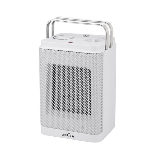 Termoventilador Cerámico Bribon 1500W Blanco - Vista frontal