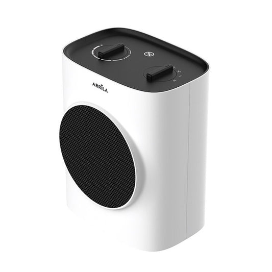 Termoventilador Cerámico Chipre 1500 W Blanco y Negro Fabrilamp - vista principal | Fabrilamp / Abrila
