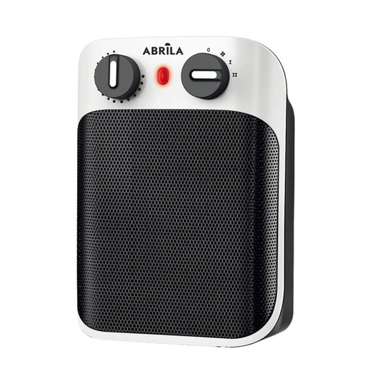 Termoventilador Cerámico Libia 1800 W Blanco y Negro Fabrilamp - vista principal | Fabrilamp / Abrila
