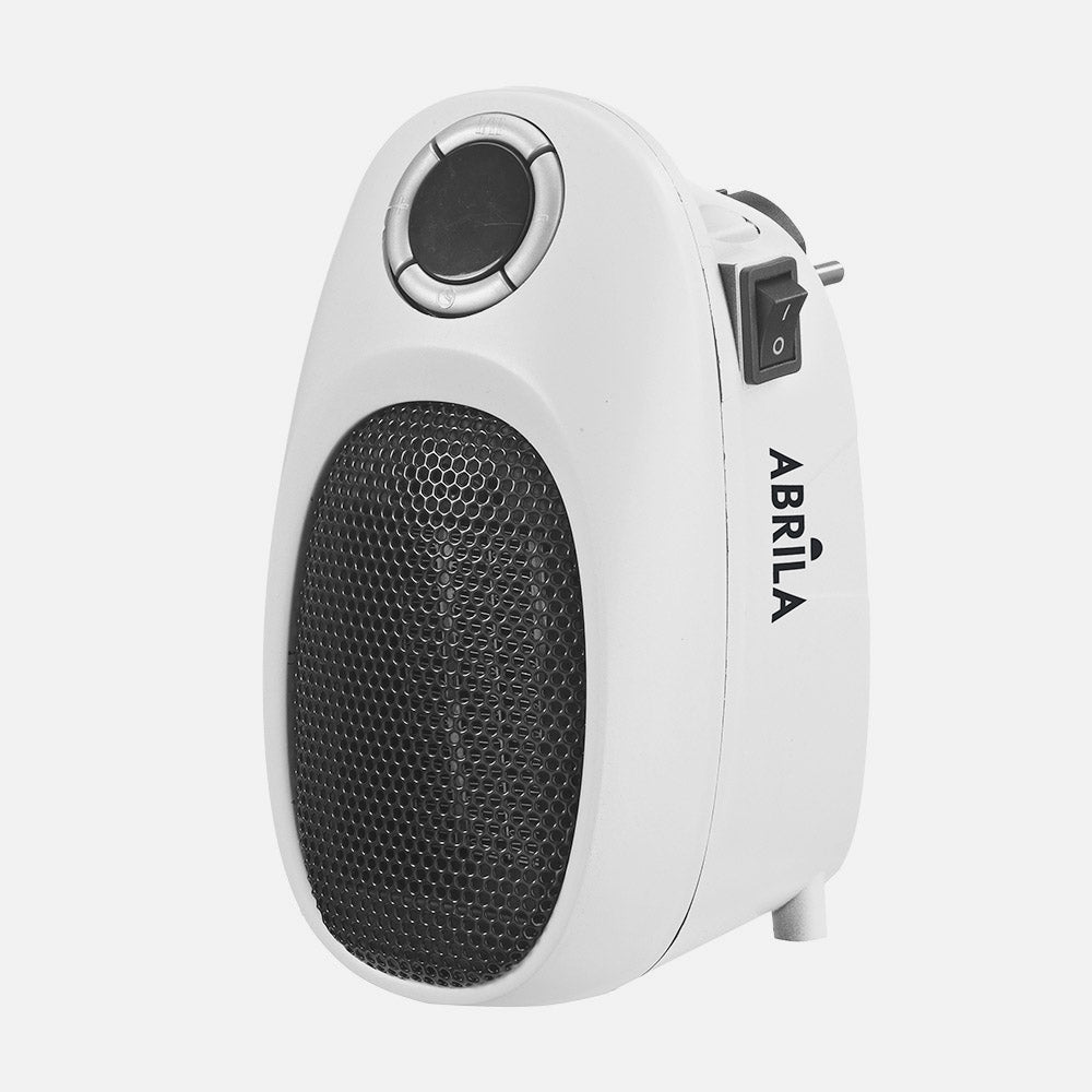 Termoventilador cerámico Malasia fabricado en ABS color blanco con display LED