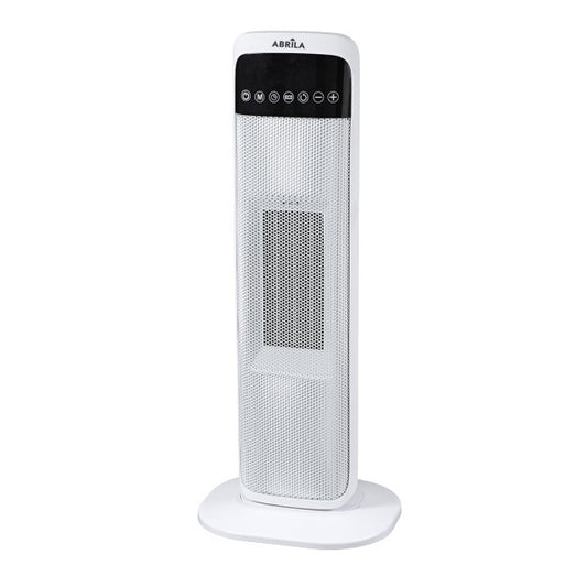 Termoventilador Cerámico Vertical Guadalupe 2000 W Blanco y Negro Fabrilamp - vista principal | Fabrilamp / Abrila