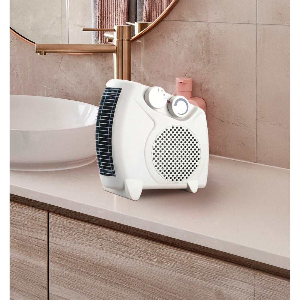 Termoventilador Grato fabricado en policarbonato color blanco