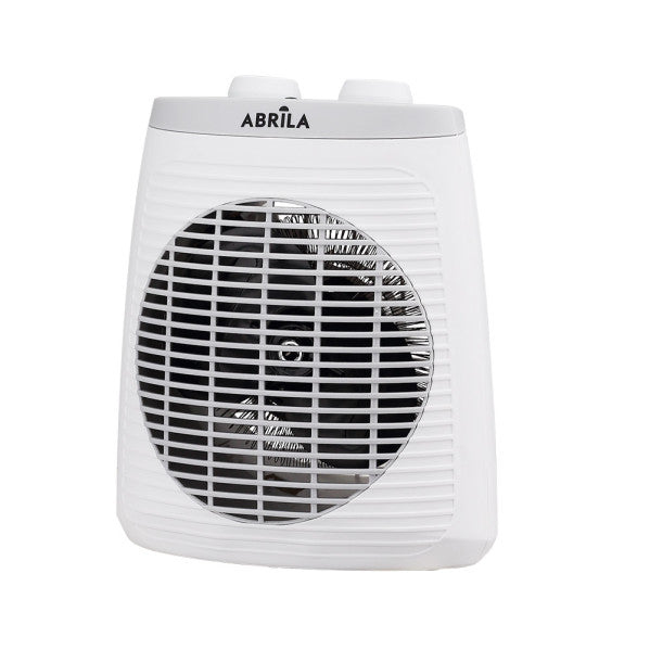 Termoventilador eléctrico Candil 2000W blanco de Fabrilamp, vista frontal.